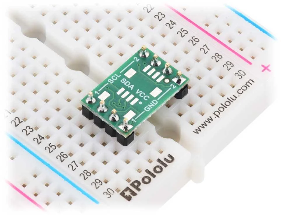 ISO1640 - dvikryptis I2C izoliatorius be jungčių - 3-5.5V/2.25-5.5V - Pololu 5390