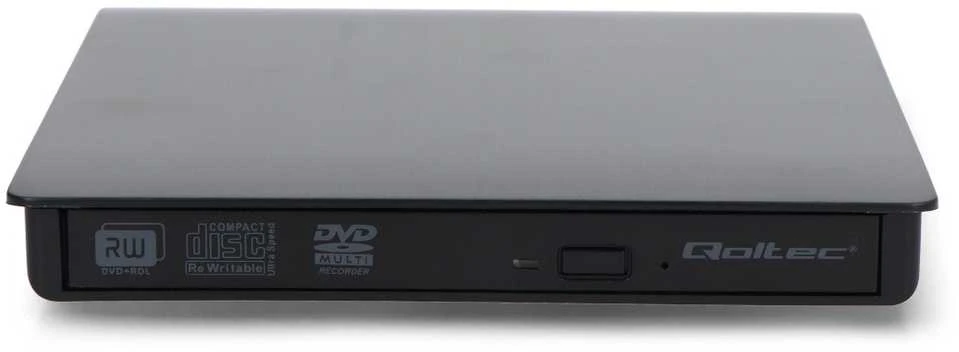QOLTEC išorinis DVD-RW įrašymo įrenginys USB 3.0