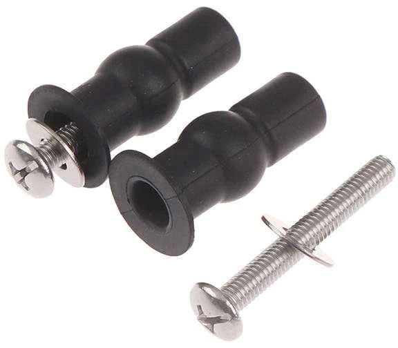 Oem Išsiplėtimo varžtas klozeto sėdynei montuoti M5 14mm su flanšu 18mm - varžtai - 2 vnt