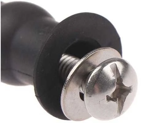 Oem Išsiplėtimo varžtas klozeto sėdynei montuoti M5 14mm su flanšu 18mm - varžtai - 2 vnt