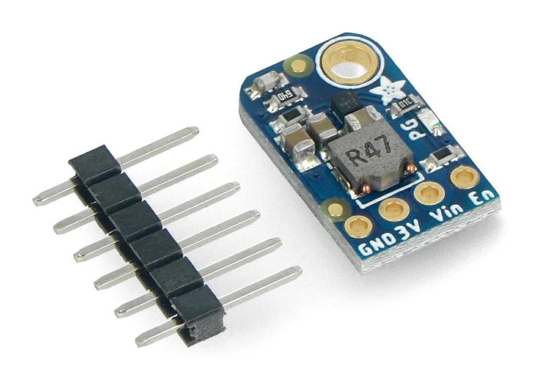 Įtampos keitiklis nuo 3-5.5V iki 3.3V 2A, TPS62827, Adafruit 4920