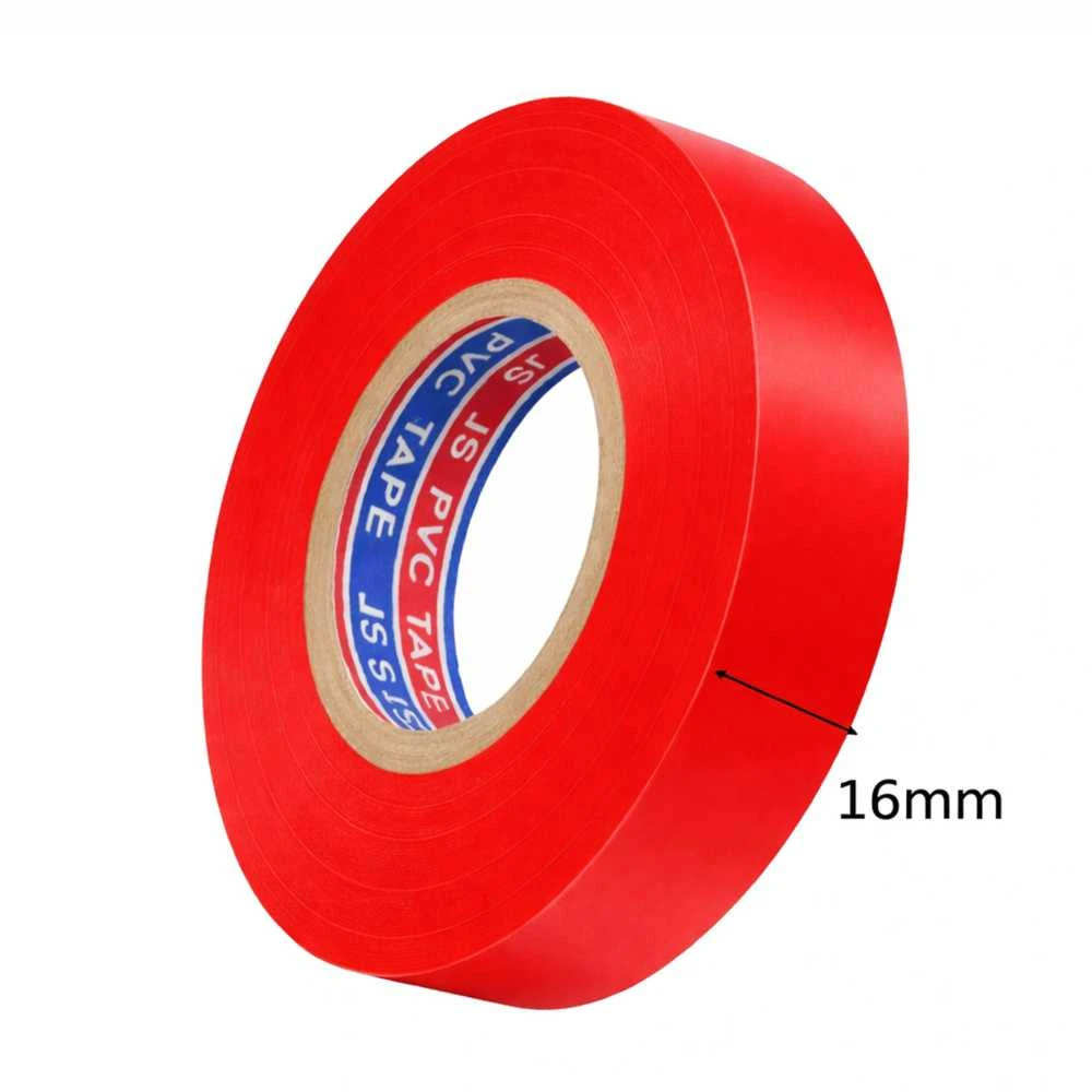 Izoliacinė juosta 16 mm x 10 m - juoda - PVC apsauginė juosta