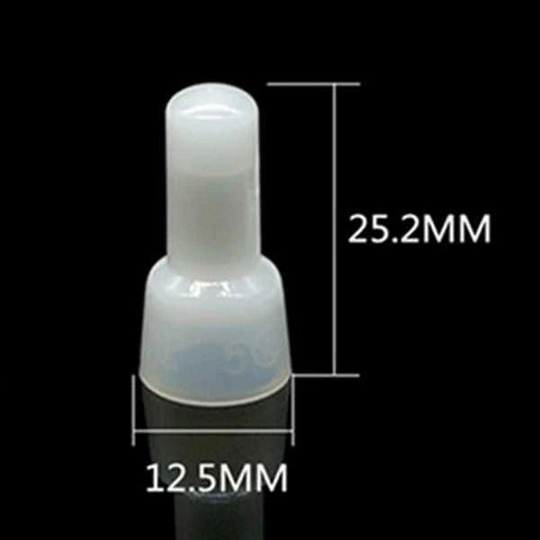 Oem Izoliuotas kabelio galas HY-CE1X 13mm - 10 vnt - Kabelio dangtelis