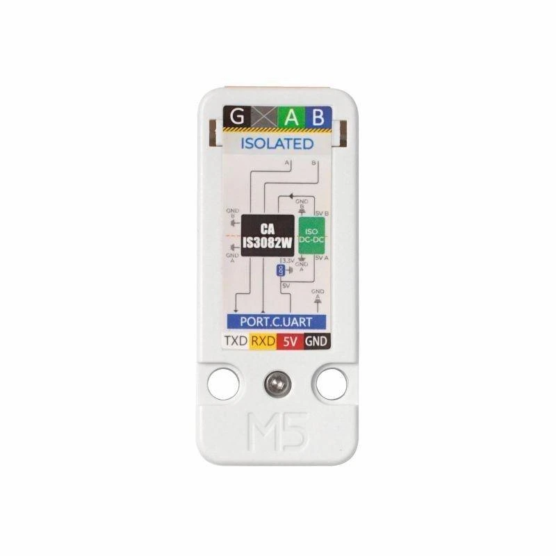 M5Stack RS485 plėtros modulis su elektros schema