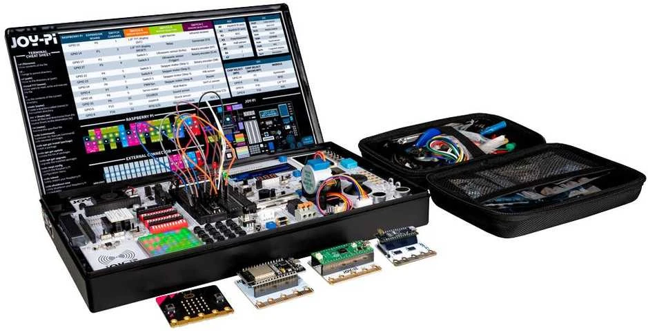 Joy-Pi Advanced – edukacinis rinkinys elektronikos ir programavimo mokymuisi – Joy-IT
