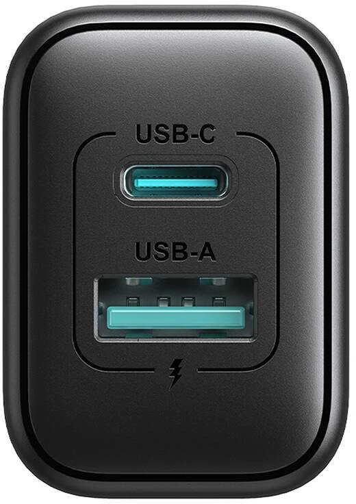 Įkroviklis Joyroom JR-TCF13 25W USB-C/USB-A juodas
