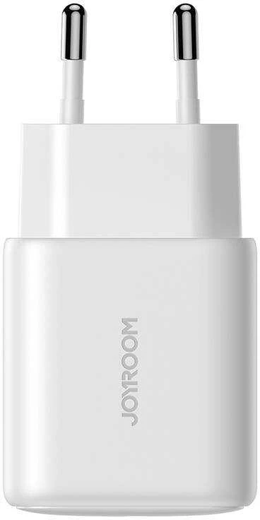 Įkroviklis Joyroom JR-TCF20 20W USB-C + USB-C iki Lightning kabelis 1,0m baltas