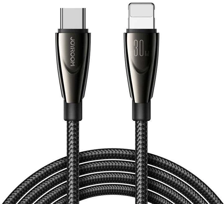 Joyroom Kabelis Pioneer 30W USB C prie Lightning SA31-CL3 / 30W/ 1.2m (juodas)