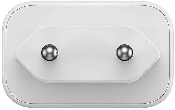 Įkroviklis Joyroom JR-TCF24 30W USB-C + USB-C į USB-C laidas 1,0m baltas