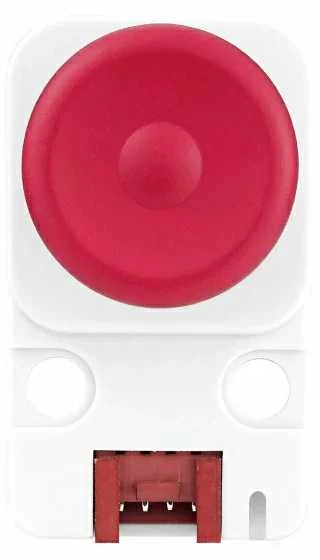 M5Stack JoyStick2 modulis su raudonu mygtuku