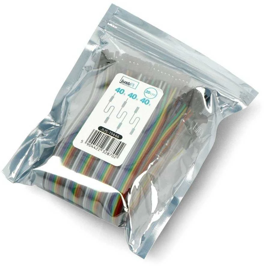 justPi laidų rinkinys plastikiniame maišelyje
