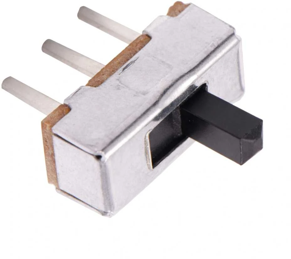 Jungiklis 9x4mm - 2 padėčių ĮJUNGTA/IŠJUNGTA - 20 vnt, - skirtas montuoti ant PCB