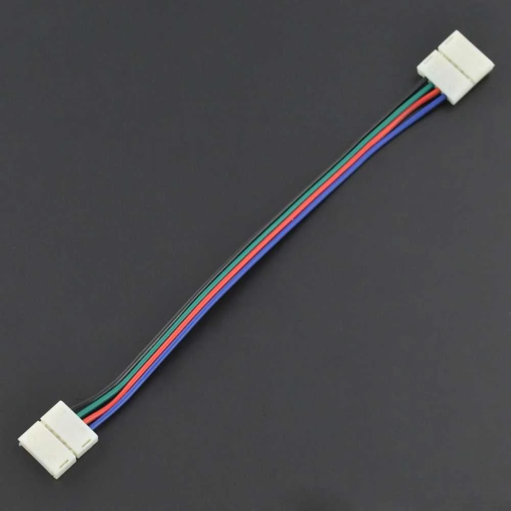 Oem Jungtis LED juostai 10mm 4 kontaktų - su laidu