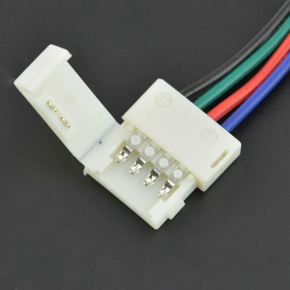 Oem Jungtis LED juostai 10mm 4 kontaktų - su laidu
