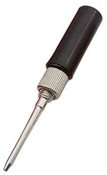 Juodas matavimo zondas - 6 cm - Matuoklio tikrinimo adata - Mėginių imtuvas