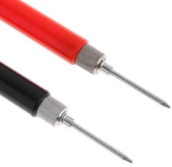 Juodas matavimo zondas - 6 cm - Matuoklio tikrinimo adata - Mėginių imtuvas