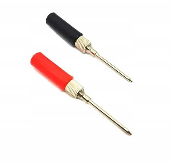 Juodas matavimo zondas - 6 cm - Matuoklio tikrinimo adata - Mėginių imtuvas