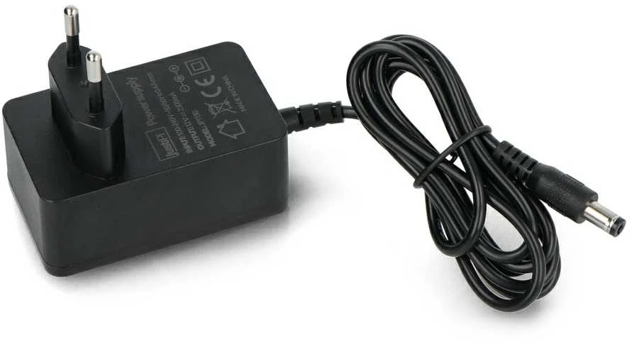 JustPi 12V/2.5A maitinimo šaltinis, skirtas Arduino - DC 5.5/2.1mm kištukas