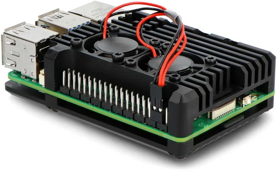 justPi Pro rinkinys su Raspberry Pi 5 8 GB + SSD + monitoriumi + 32 GB Micro SD + priedais