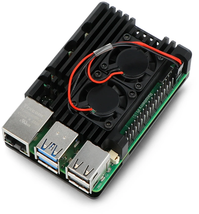 justPi rinkinys – Raspberry 5 WiFi, 4 GB RAM + 32 GB Micro SD + oficialūs priedai