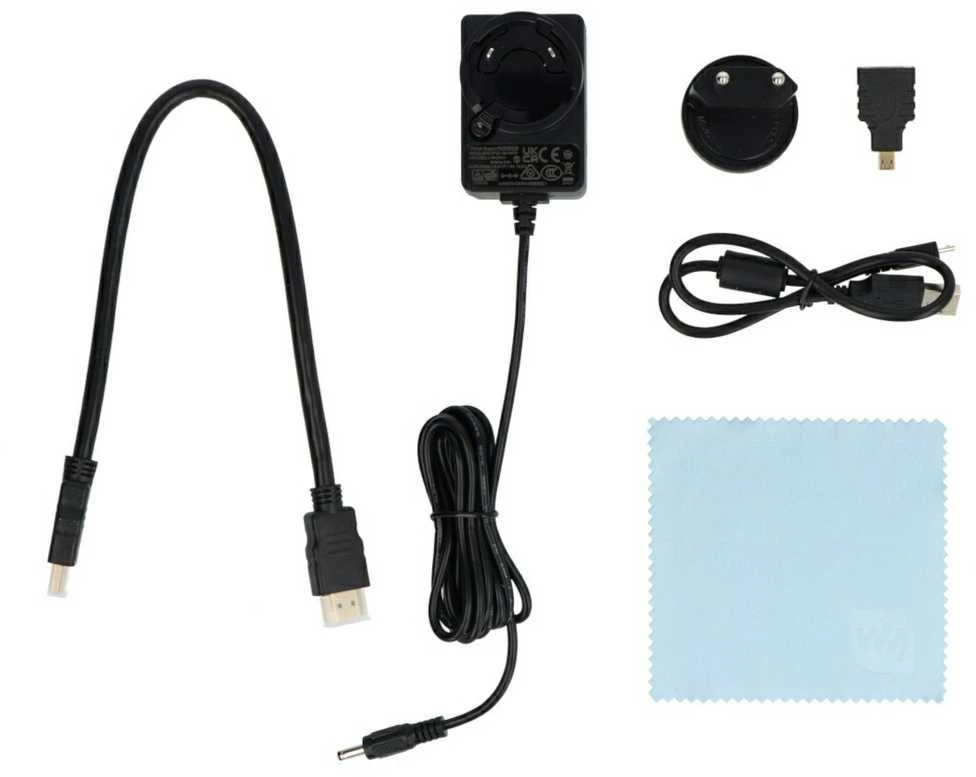 Jutiklinis ekranas (H) talpinis LCD IPS 13.3 colių 1920 x 1080 pikselių HDMI + USB su korpusu Raspberry Pi - Waveshare 16643