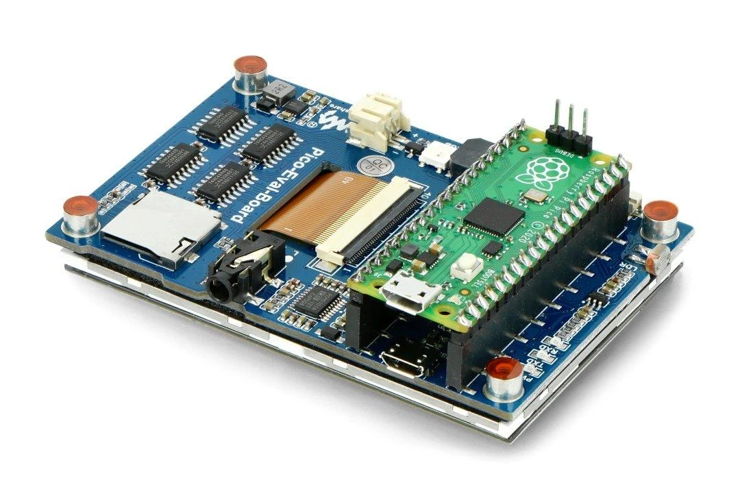 Jutiklinis ekranas LCD IPS Ekranas 3.5'' 480x320px + garsas - SPI - 65K RGB - Raspberry Pi Pico - Waveshare 20159