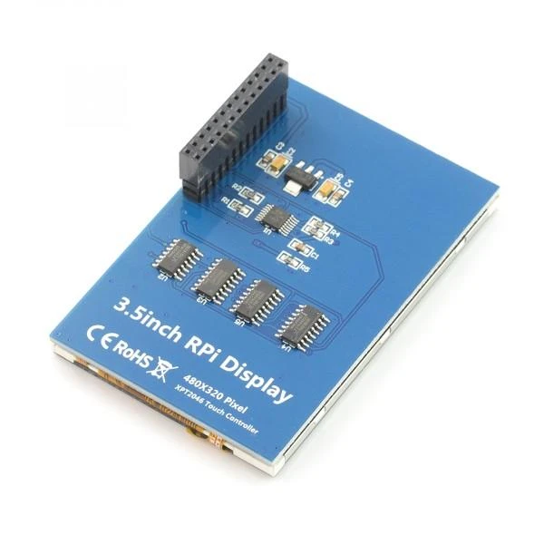 3.5 colio TFT LCD ekranas su GPIO jungtimi