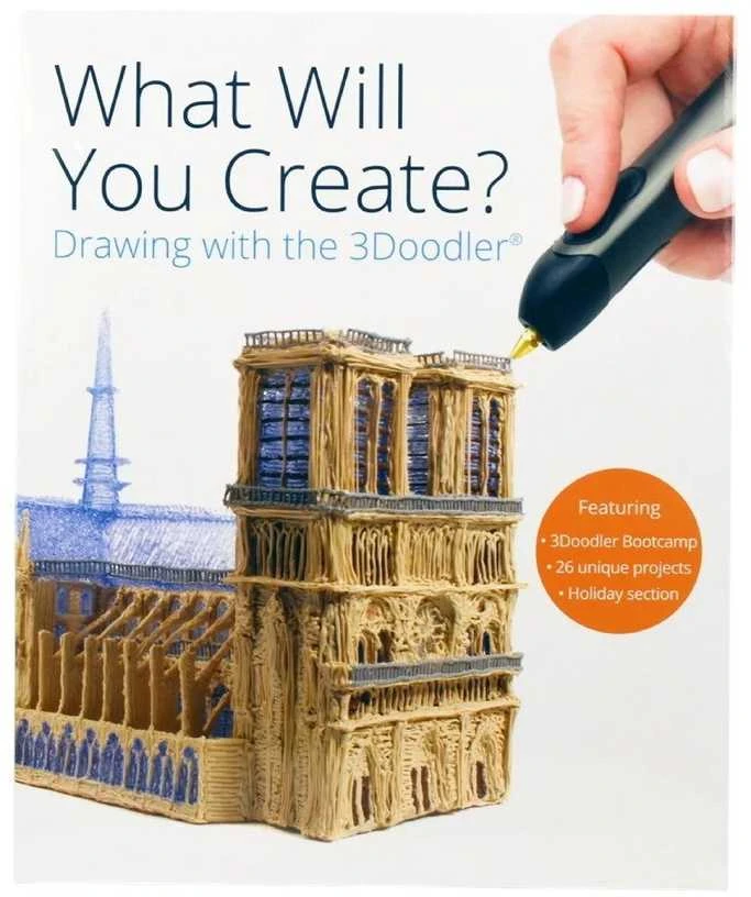 3DOODLER Create Book – 3D projektų rinkinys