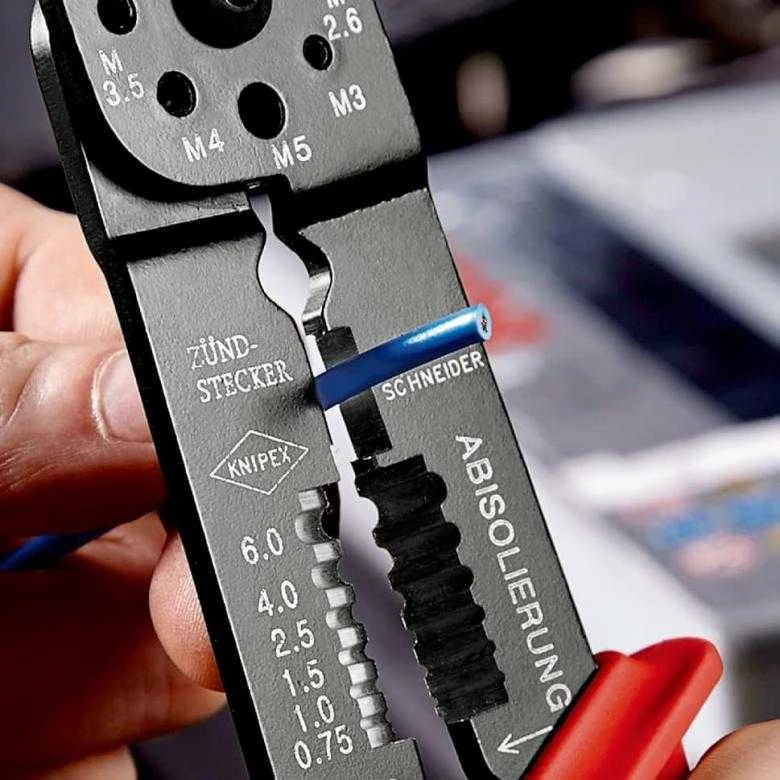 Antgalių presavimo replės KNIPEX 9722