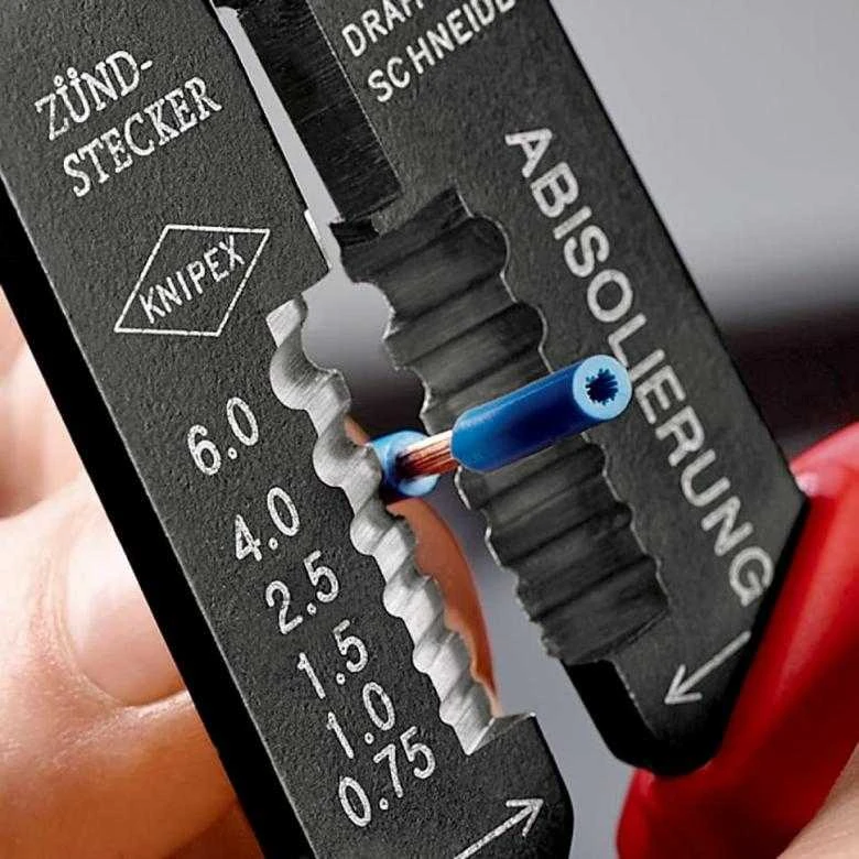 Antgalių presavimo replės KNIPEX 9722