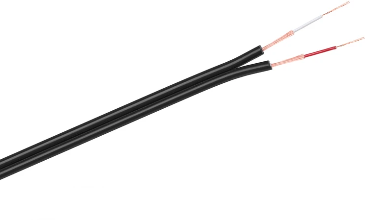Oem Kabelis 2 x RCA Juodas HQ