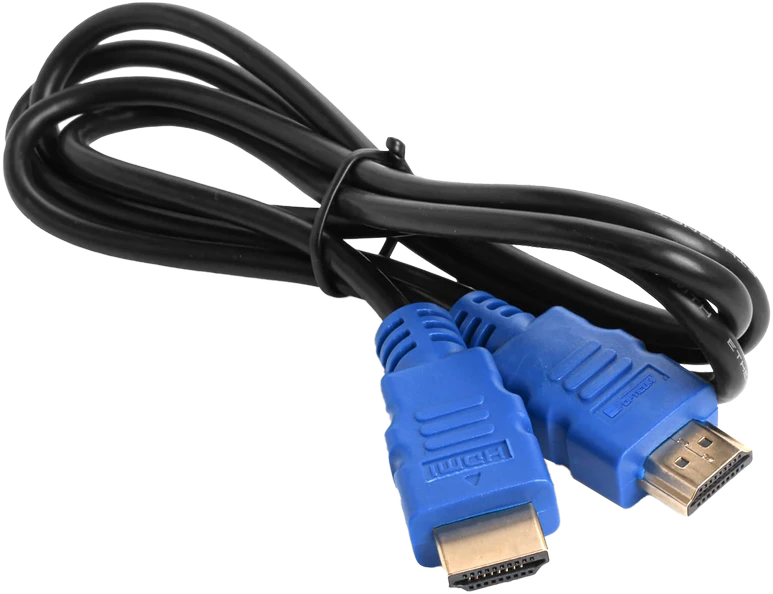 Opticum HDMI laidas su mėlynais antgaliais