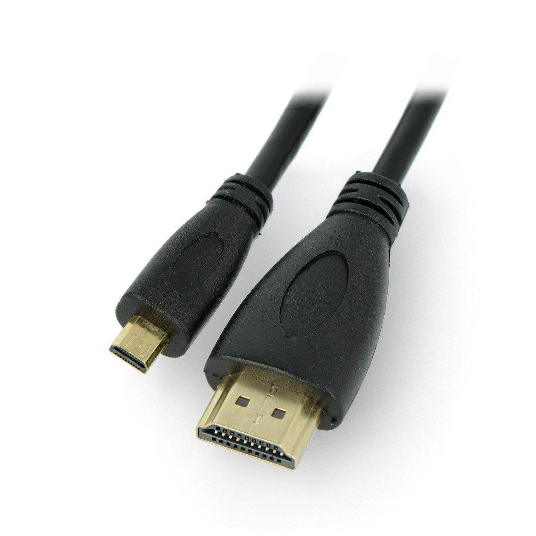 Micro HDMI ir HDMI jungčių kabelis Akyga AK-HD-15R