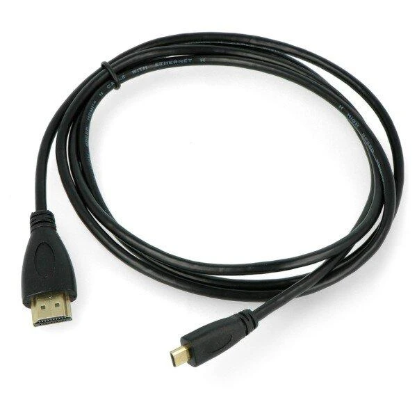Kabelis MicroHDMI - HDMI Akyga AK-HD-15R 1.5m