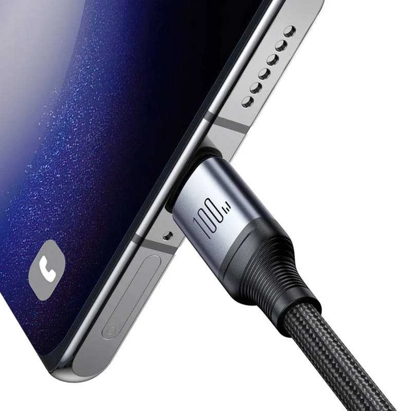 Joyroomkabelis Speedy USB-C - 2x USB-C 100W 1,5m - Juodas