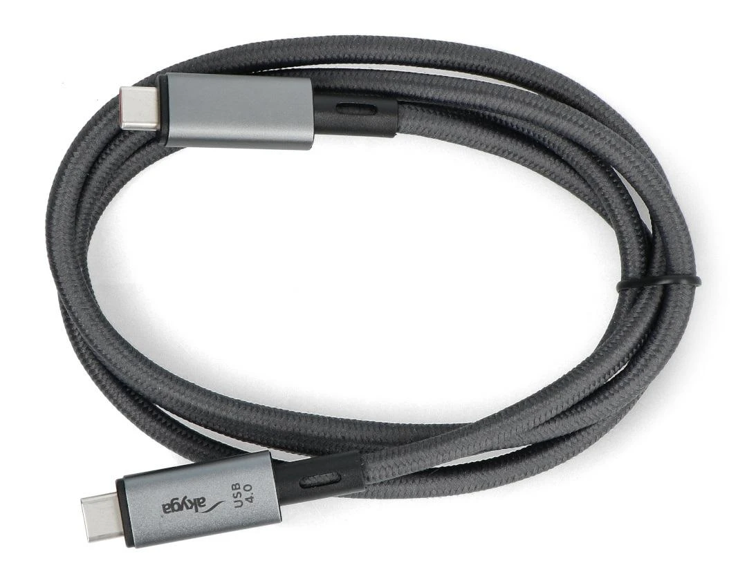 Laidas USB C 4.0 - USB C 4.0 - 240W - 1m - Akyga AK-USB-45