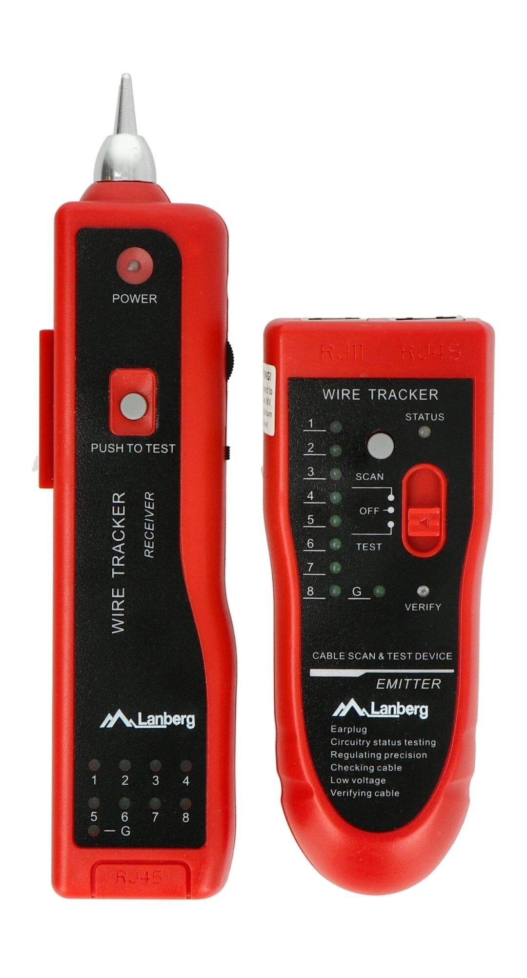 Lokalizacijos kabeliai Lanberg NT-0501