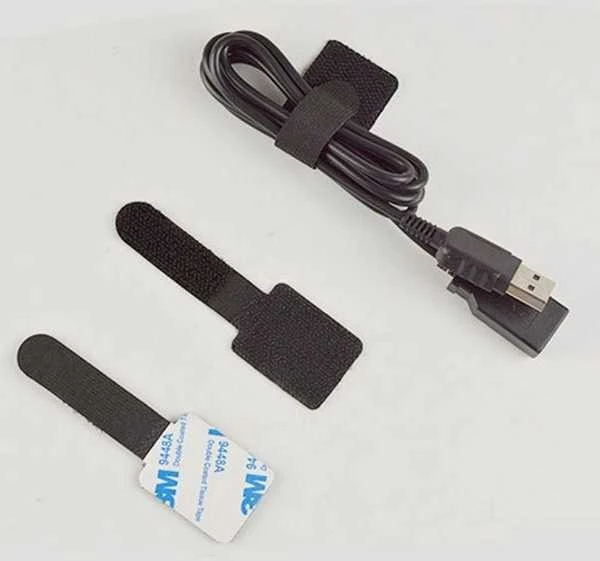 Oem Kabelių laikiklis - 20x55 mm - Velcro su lipniu padu