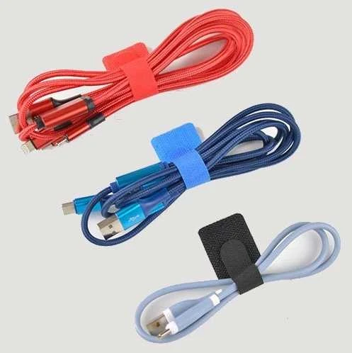 Oem Kabelių laikiklis - 20x55 mm - Velcro su lipniu padu