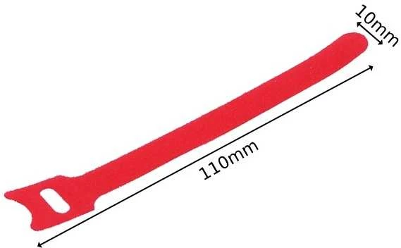 Oem Kabelių laikiklis - įvairių spalvų - Velcro kabelių raištis - 110x10mm - 50vnt