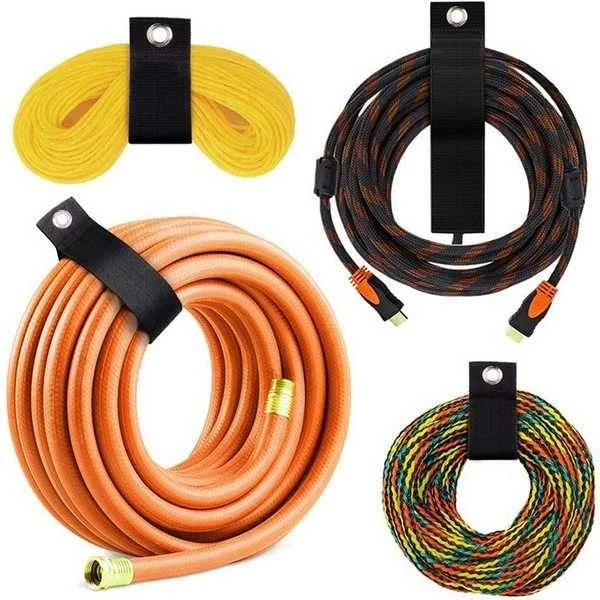 Oem Kabelių laikiklis - tvirtas Velcro - S dydis 25x100mm - juodas - tvirtinimo juosta