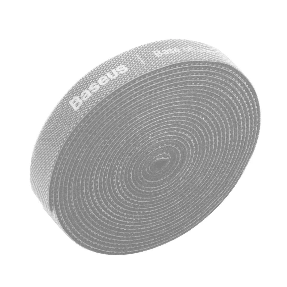 Kabelių surišimo juosta, "Velcro", 3m pilka BASEUS