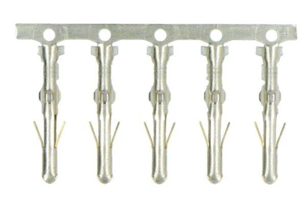 Metaliniai kontaktai 5.08mm jungtims, 5 vnt
