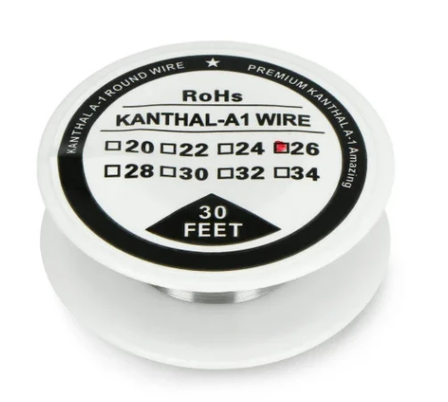 Oem Kaitinimo viela Kanthal A1 0.40mm 12Ω/m - 9.1m