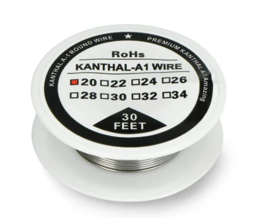 Oem Kaitinimo viela Kanthal A1 0.81mm 2.85Ω/m - 9.1m