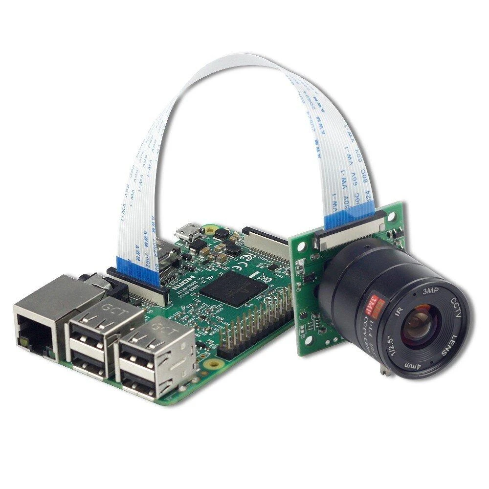 ArduCam IMX219 kameros modulis su Raspberry Pi