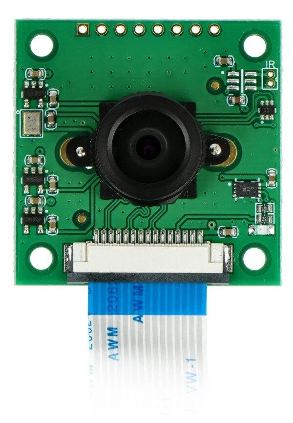 Kamera ArduCam Sony IMX219 8MPx su M12 laikikliu, naktinis matymas su objektyvu LS-1820, skirtas Raspberry Pi