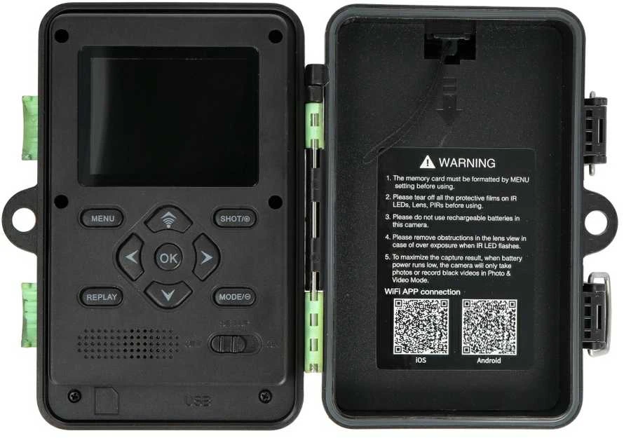 Kameros gaudyklė - Camouflage EZ45 - WiFi - WildcameraXL