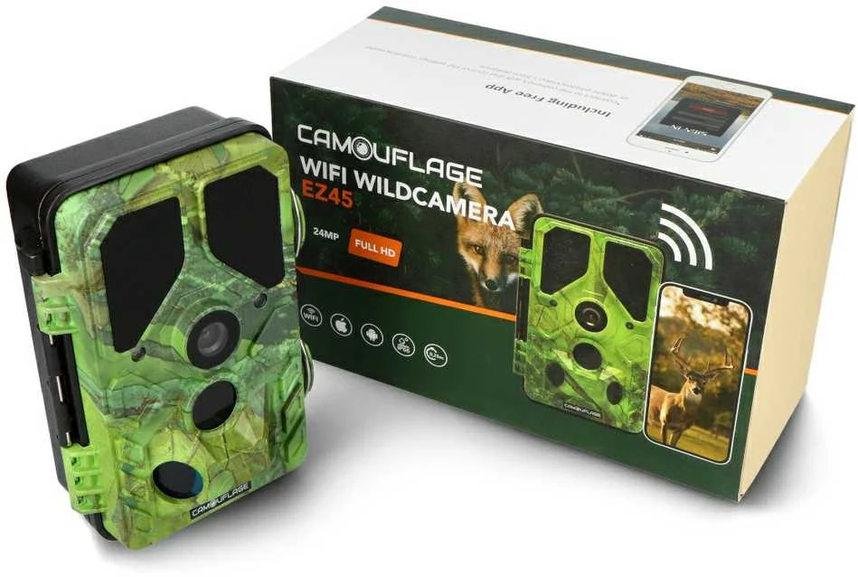 Kameros gaudyklė - Camouflage EZ45 - WiFi - WildcameraXL