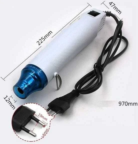 Oem Karšto oro pistoletas - 300W 230V - šilumos pistoletas - degiklis - lituoklis